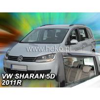 HEKO Priekiniai stiklai / langų deflektoriai 4gb. VOLKSWAGEN SHARAN 2010+, SEAT ALHAMBRA 2010+