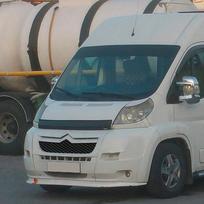JUODOS SPALVOS Gaubto, kapoto deflektorius CITROEN JUMPER (II GEN), FIAT DUCATO III, PEUGEOT BOXER (III GEN) (2006-2014)