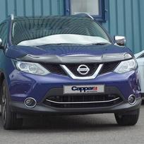 JUODOS SPALVOS Gaubto, kapoto deflektorius Nissan Qashqai (2014-2016)