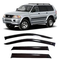 CT Klijuojami priekinių langų stiklai, deflektorius 4gab. MITSUBISHI PAJERO SPORT (1998-2007)