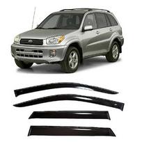CT Klijuojami priekinių langų stiklai, deflektorius 4gab. TOYOTA RAV4 (2000-2005)