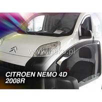 HEKO Priekiniai stiklai / langų deflektoriai 2gb. CITROEN NEMO, FIAT FIORINO, QUBO, PEUGEOT BIPPER 2008+