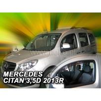 HEKO Priekiniai stiklai / langų deflektoriai 2gb. MERCEDES-BENZ CITAN (2012-2021)
