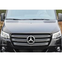 Priekinių grotelių dangalai iš nerūdijančio plieno Mercedes-Benz Sprinter W907 2018+
