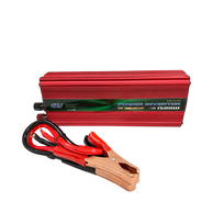 Galingas įtampos keitiklis - inverteris 12V - 220V, 1500W