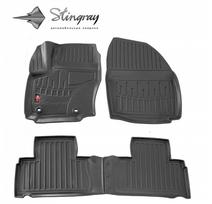 Kilimėliai 3D FORD Galaxy WA6 2006-2015, 4 pc. (Ovalūs tvirtinimai) black /5007134