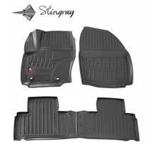 Kilimėliai 3D FORD S-Max 2006-2014, 4 pc. (Ovalūs tvirtinimai) black /5007134