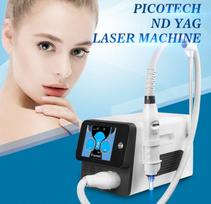 Tatuiruočių šalinimo aparatas Q-switch Nd:yag Q-Switched Picosure (1320nm 1064nm 532nm 755 nm), baltos spalvos