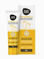 BODY NATUR Kremas šiurkščioms ir kietoms pėdoms, su 20% šlapalu, 50 ml