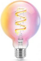 Smart LED bulb Wi-Fi BLE 40W G95 E27 822-65 RGB CL 1PF 929003267201 PL1 | 8720169072190