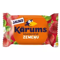 Braškinis varškės sūrelis KARUMS su braškių skonio glaistu, 45 g
