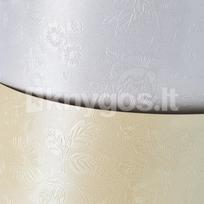 Dekoratyvinis popierius FLORAL A4 kreminis 220g 20l