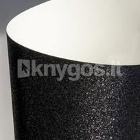 Blizgus kartonas A4 210g 5lap juodas