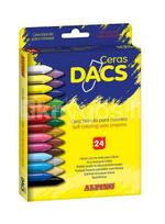 Vaškinės kreidelės ALPINO Dacs 24sp 11mm