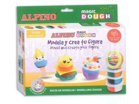 Modelino rinkinys  ALPINO Magic Dough FOODIE