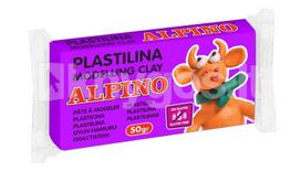 Plastilinas ALPINO 50g violetinis