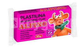 Plastilinas ALPINO 50g rožinis