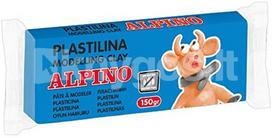 Plastilinas ALPINO 150g šv.mėlynas