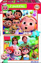 2 dėlionės (puzzle) 2x20 COCOMELON 3-5metų