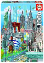 Dėlionė (puzzle) 1000 NEW YORK, CARLO STANGA 14-99metų