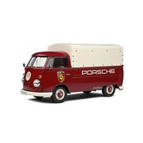 Solido Modeliukas 1/18 1950 Volkswagen T1 Pick Up *Porsche Service*, red/white