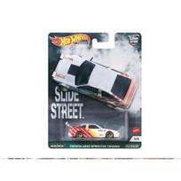 Hot Wheels Premium Street Slide Modeliukas Toyota AE86 Sprinter Trueno, white/red/yellow (yra Sandėlyje)