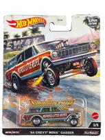 Hot Wheels Premium Modeliukas 64 Chevy Nova Wagon Gasser (yra Sandėlyje)