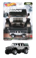Hot Wheels Premium Modeliukas F&F Jeep Gladiator, grey 4/5 (yra sandėlyje)