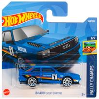 DIDELIS KAINOŽENKLIS!!!   Hot Wheels Modeliukas '84 Audi Sport Quattro Blue