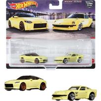 PRE-ORDER Hot Wheels Premium 2-pack Modeliukas Premium 2 Pack, Nissan Z Proto / Nissan Fairlady, Yellow Mini