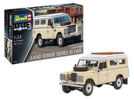 PRE-ORD3R Revell - Germany Surenkamas modeliukas 1/24 Land Rover Series III LWB, Includes basic colors and brushes, Level 3, plastic modelkit