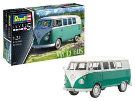 PRE-ORD3R Revell - Germany Surenkamas modeliukas 1/24 Volkswagen T1 Bus Level 5, plastic modelkit