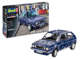 PRE-ORD3R Revell - Germany Surenkamas modeliukas 1/24 Volkswagen Golf 1 GTI *Builders Choice*, plastic modelset