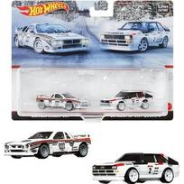 Hot Wheels Premium 2-pack Modeliukas 2 Pack Lancia Rally 037 / '84 Audi Sports Quattro