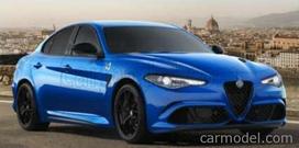 PRE-ORD3R Solido Modeliukas 1/43 Alfa Romeo Giulia Quadrifoglio, blue