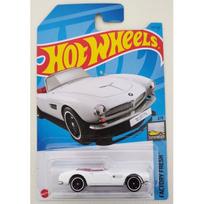 PAŽEISTAS KABLIUKAS!!!   Hot Wheels Modeliukas 2023 NEW BMW 507 Factory Fresh 1/64 White Colour Long Card (yra Sandėlyje)