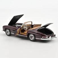 PRE-ORD3R Norev Modeliukas 1/18 1957 Mercedes-Benz 300 SL Roadster, red