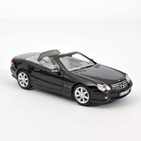 PRE-ORD3R Norev Modeliukas 1/18 2003 Mercedes Benz SL 500, black