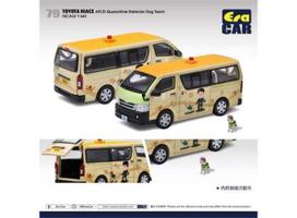 PRE-ORD3R Era Car Modeliukas Toyota Hiace AFCD Quarantine Detector Dog Team, green