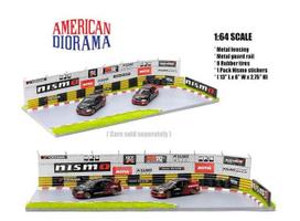 PRE-ORD3R American Diorama Priedų rinkinys Nismo Racetrack Diorama (Car Not Included !!)