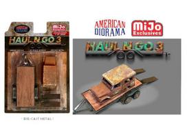PRE-ORD3R American Diorama Priedų rinkinys Haul N Go #3 (diecast metal trailer and body)