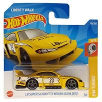 Hot Wheels Modeliukas LB Super Silhoutte Nissan Silvia s15 yellow  short card