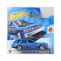 Hot Wheels Modeliukas Nissan Maxima drift car blue  short card