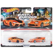 Hot Wheels Premium 2-pack Modeliukas Toyota Supra & 2020 Toyota Supra GR Fast&Furious
