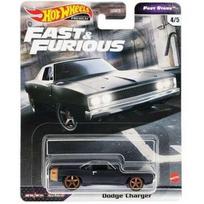 Hot Wheels Premium Modeliukas F&F Dodge Charger, dusty black (yra sandėlyje)