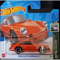 Hot Wheels Modeliukas Porsche 911 Carrera RS 2.7 Orange 125/250 HW Retro Racers 8/10