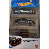 Hot Wheels Modeliukas Porsche 911, Nissan 370 Z 3-pack (IŠPAKUOTAS ir PAKEISTAS MODELIS)