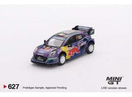 Mini GT Modeliukas 2022 Ford Puma Rally 1 #42 M-Sport Ford WRT Rally Italia Sardegna 2nd Place, blue/yellow/red
