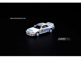 Inno64 Modeliukas 1991 Nissan Skyline GT-R R32 #25 *Zexel* 24 hours of Spa, white/blue