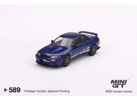 Mini GT Modeliukas Nissan Skyline GT-R Top Secret VR32, metallic blue (yra Sandėlyje)